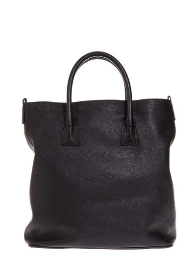 Maison Margiela Sailor Black Leather Shopper Bag