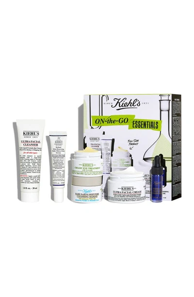 Kiehl's Since 1851 On-the-go Essentials Set $99 Value In White