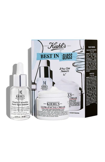 Kiehl's Since 1851 Best In Glass Skin Care Set $103 Value In White