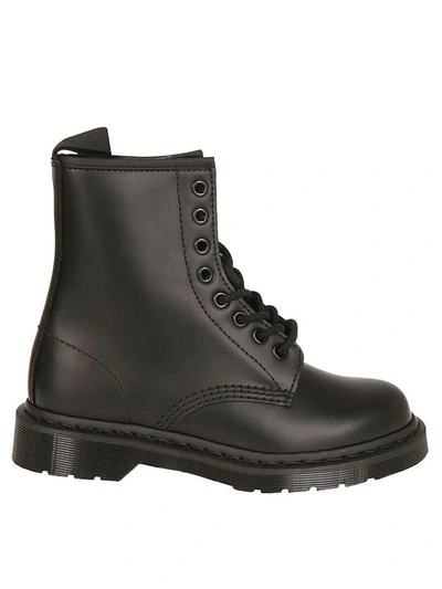 Dr. Martens' Classic Lace-up Boots In Black