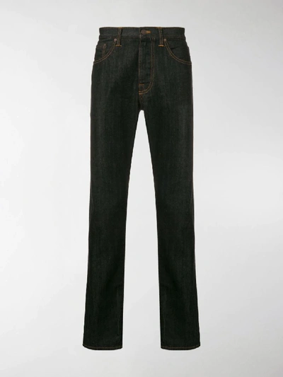 Fortela Classic Straight-leg Jeans In Black