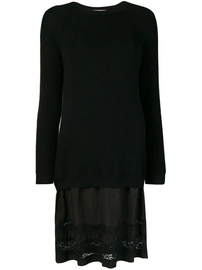 Moschino Lace In Black