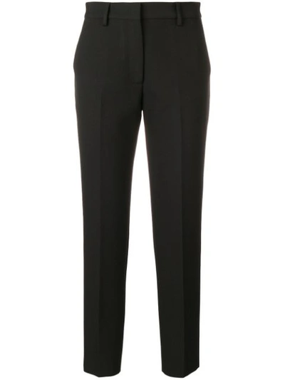 Msgm Classic Cigarette Trousers In Black