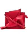 N°21 Shoulder Bow Bag In Red