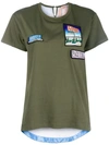 N°21 Motel Motif T-shirt In Green