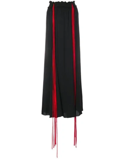 Ellery Milo Long Skirt In Black