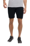 Travis Mathew Cloud Stretch Modal & Cotton Sweat Shorts In Black