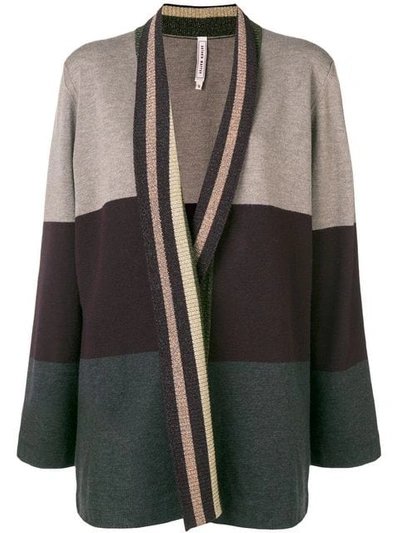 Antonio Marras Stripe Detail Cardigan In Multicolore