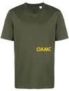 Oamc Green Cotton T-shirt
