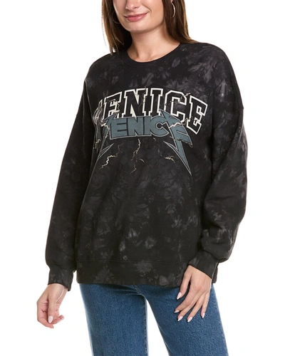 Electric & Rose Atlas Regular Fit Sweatshirt In Black