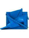 N°21 Nº21 Shoulder Bow Bag - Blue