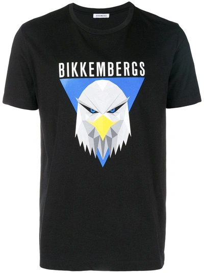 Dirk Bikkembergs Logo Print T-shirt - Black