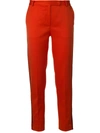 Styland Cropped Tailored Suit Trousers In Yellow