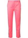 Styland Cropped Tailored Suit Trousers In Pink