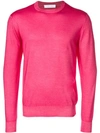 Cruciani Lightweight Sweater In Pink