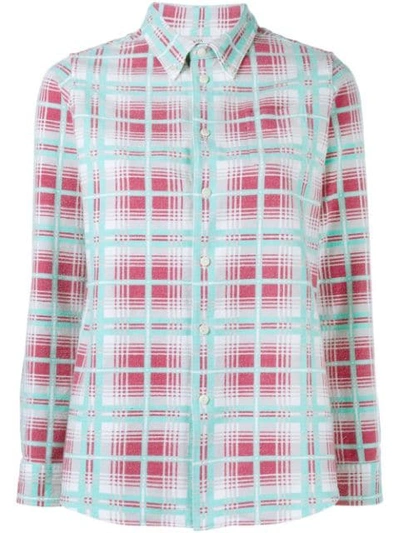 Visvim Wally Check Shirt In Red ModeSens