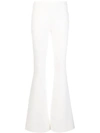 Blumarine Classic Flared Trousers - White