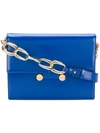 Marni Chunky Chain Shoulder Bag - Blue