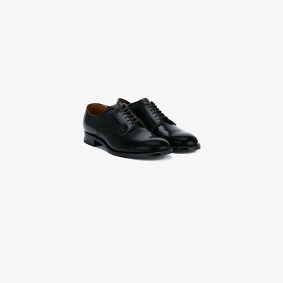 Alden Shoe Company Alden Classic Derby Shoes In Black