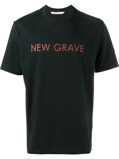 Johnlawrencesullivan John Lawrence Sullivan New Grave Logo T-shirt In Black