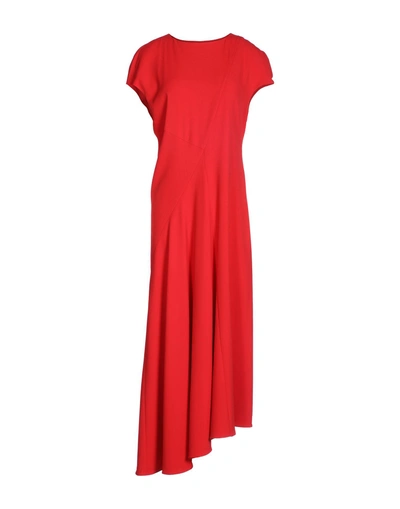 Marni 3/4 Length Dresses In Red