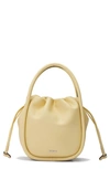 Oryany Lumi Leather Bucket Bag In Butter Cream