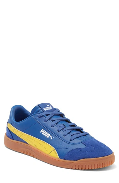 Puma Club 5v5 Sneaker In Clyde Royal-yellow Szzl-white
