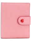 Miu Miu Folded Wallet - Pink In Pink & Purple