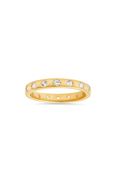 Queen Jewels Celestial Cubic Zirconia Band Ring In Gold