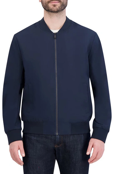 Cole Haan Bomber Jacket In Ink