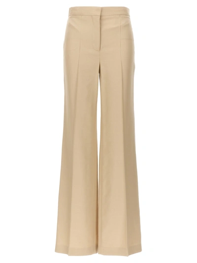 Stella Mccartney Flared Pants In Beige