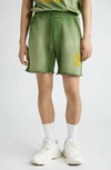 Amiri Track Shorts In Green
