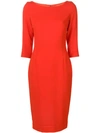 Goat Venus Pencil Dress - Red