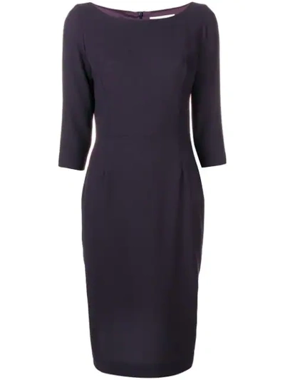 Goat Venus Pencil Dress - Purple In Purple