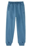 The Sunday Collective Kids' Natural Dye Everyday Joggers In Indigo