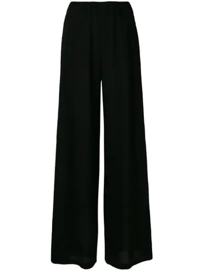 Goat Gable Wide Leg Trousers - Black