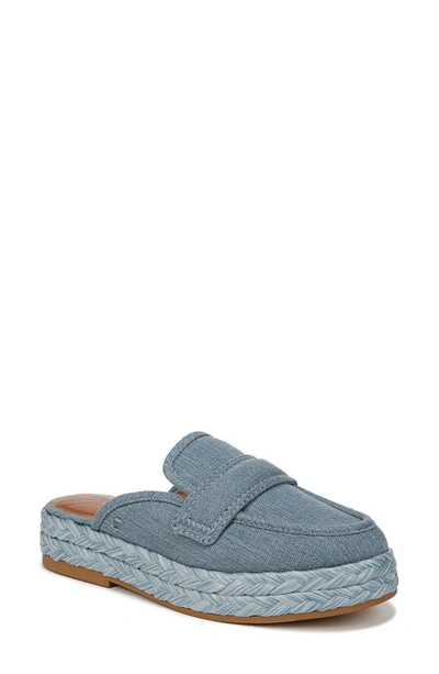 Zodiac Gizelle Platform Mule In Light Denim