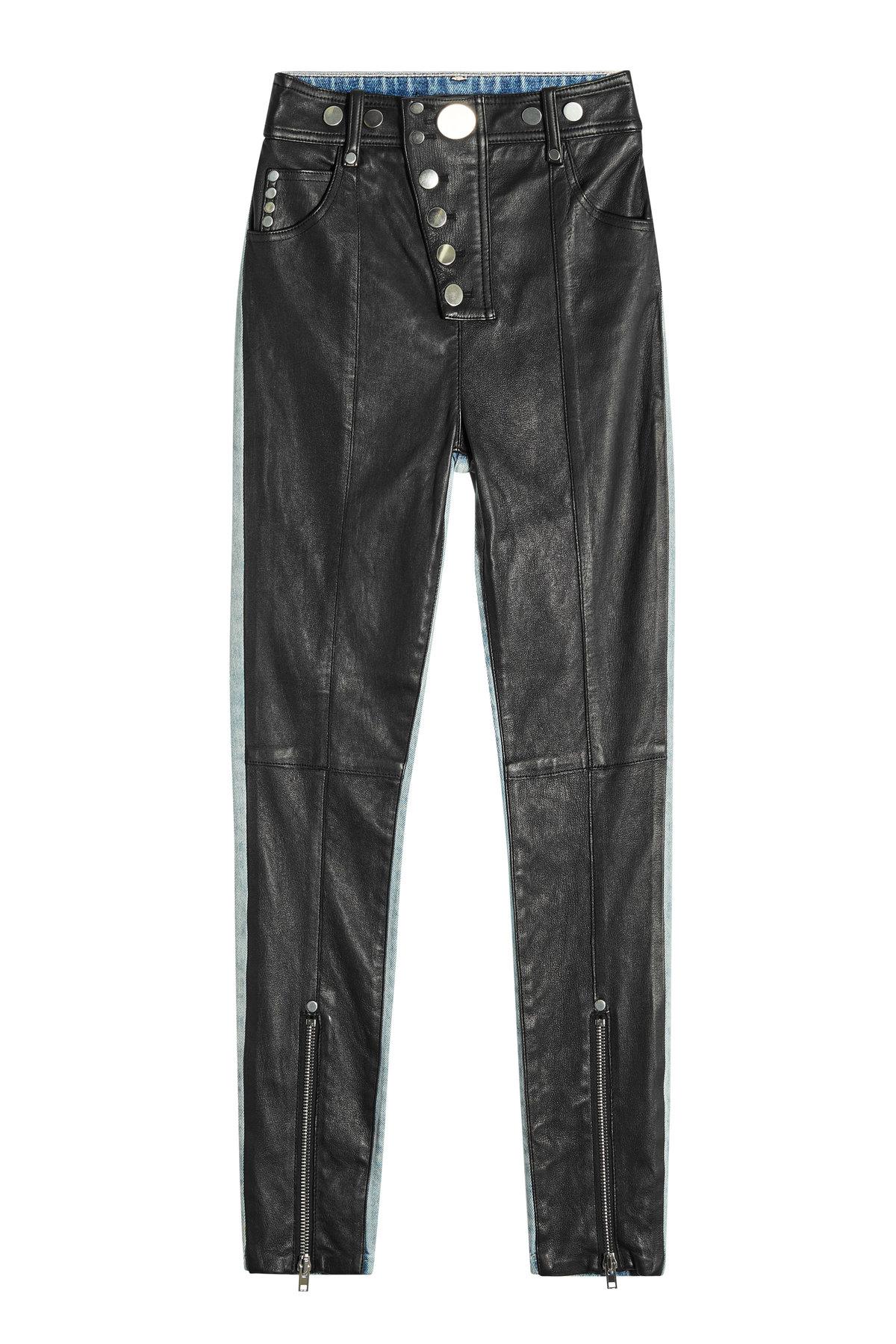 skinny leather denim trousers by alexander wang Off 79% -  www.gmcanantnag.net