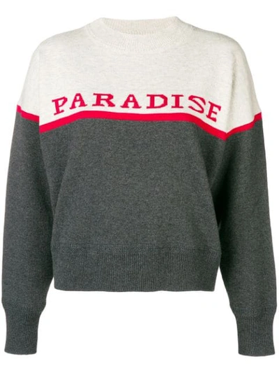 Isabel Marant Étoile 'paradise' Pullover In Grey