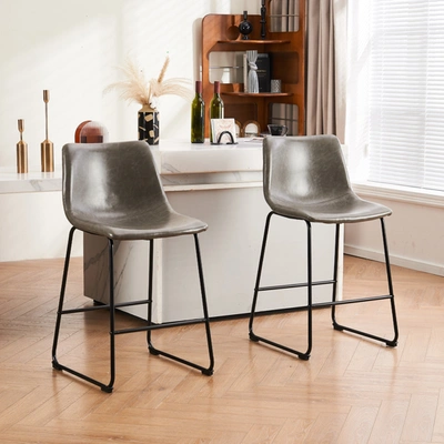 Puredown Dining Chairs, Counter Stool & Bar Stools (set Of 2)