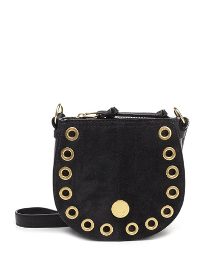 See By Chloé Medium Kriss Hobo Suede Bag In Black