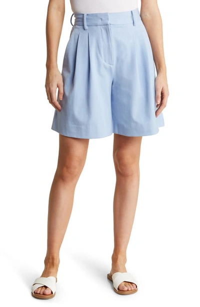 Staud Luisa Shorts In Blue