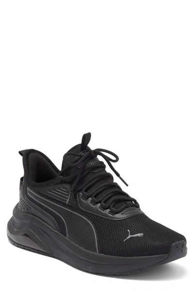 Puma Amplifier Sneaker In  Black-cool Dark Gray