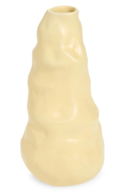 Completedworks Ceramic Vessel In Matte Yellow