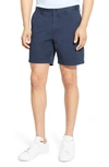 Theory Zaine Stretch Cotton Chino Shorts In Baltic