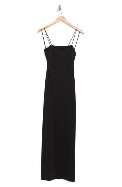 Alice And Olivia Nelle Cutout Maxi Dress In Black