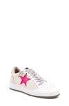 Shushop Kids' Paz Sneaker In White/ Cherry