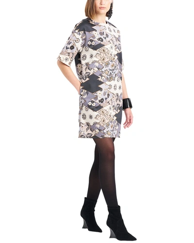 Natori Patchwork Shirt In Grey