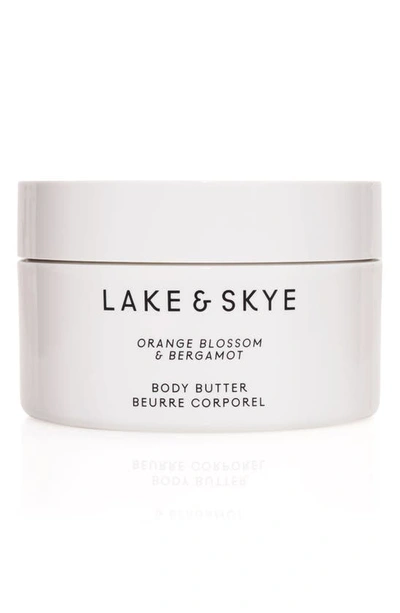 Lake & Skye Orange Blossom & Bergamot Body Butter In White
