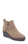 Sanctuary Evolve Wedge Bootie In Heathered Mushroom